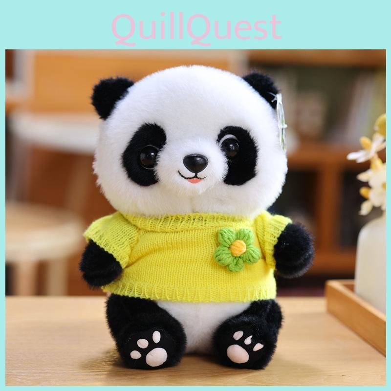 Adorable Plush Panda Toy Cute Cartoon Girls Kids Birthday Gift Doll Couples