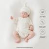 Newborn Baby Cotton Modal 3/4 Sleeve Wrap Bodysuit