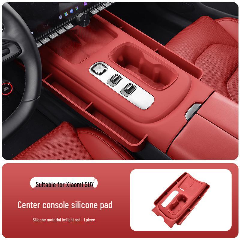 Silicone Non-slip Protective Sticker for Xiaomi SU7 Central Control Panel Interior Accessories