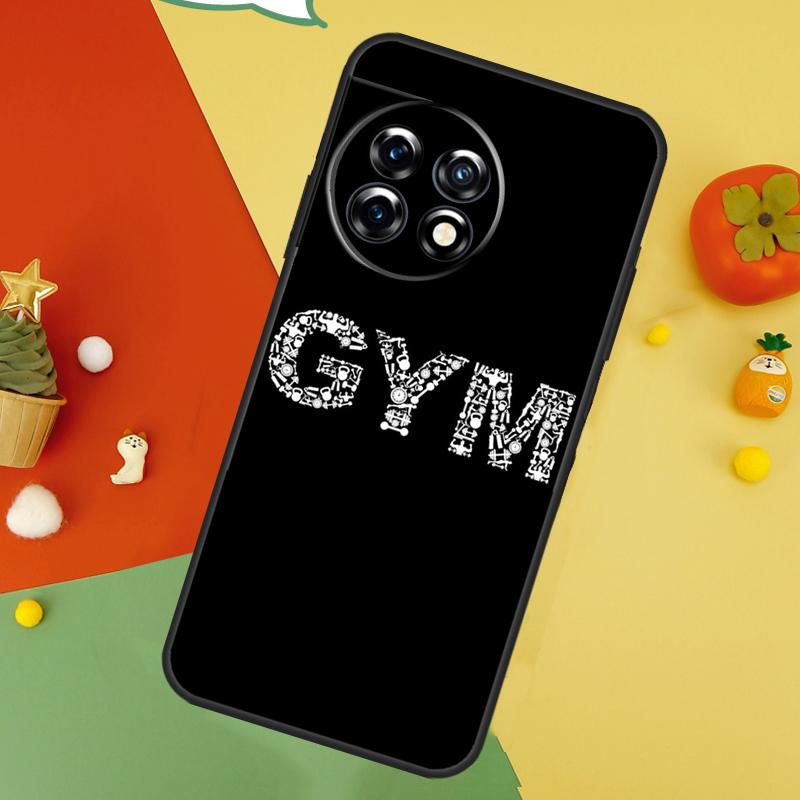 

Bodybuilding Gym Fitness Back Case For OnePlus 13 15 13R 13T 12 12R 11 10 10T 8T Nord 5 CE 4 2 3 Lite N20 N30 Cover OnePlus Nord N20
