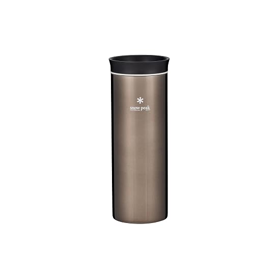 Snow Peak System Bottle 500 Dark Silver TW-071R-DS
