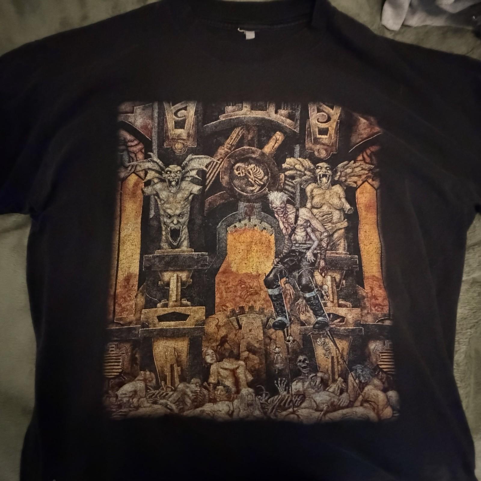 VINTAGE CANNIBAL CORPSE SHIRT live cannibalism Death Metal 90s Xl Obituary Unisex T-Shirt XXXXL