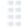 8Pcs Universals Plastic Toilet Bolt Covers Toilet Bowl Push On Bolt Screw Caps Toilet Anchor Screw Cap Decoration