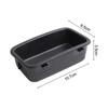 1Pcs Black Car Storage Box 1J0858373C For Golf For Jetta For Bora MK4 1998-2006 Automotive Interior Accessories