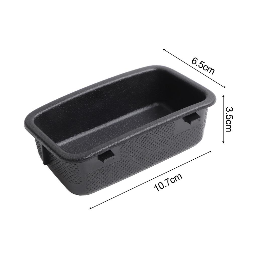 1Pcs Black Car Storage Box 1J0858373C For Golf For Jetta For Bora MK4 1998-2006 Automotive Interior Accessories