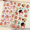 Anime Character 3D Stickers Cute Butt Puffy Stickers for Phone Case Decoration Squishy Sticker Set for Crafts & Journals