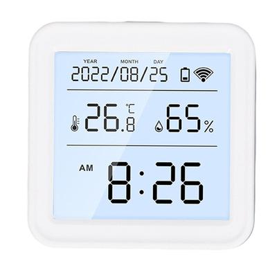 WiFi Temperature Humidity Detector for Tuya LCD Display APP Control Thermometer Hygrometer for