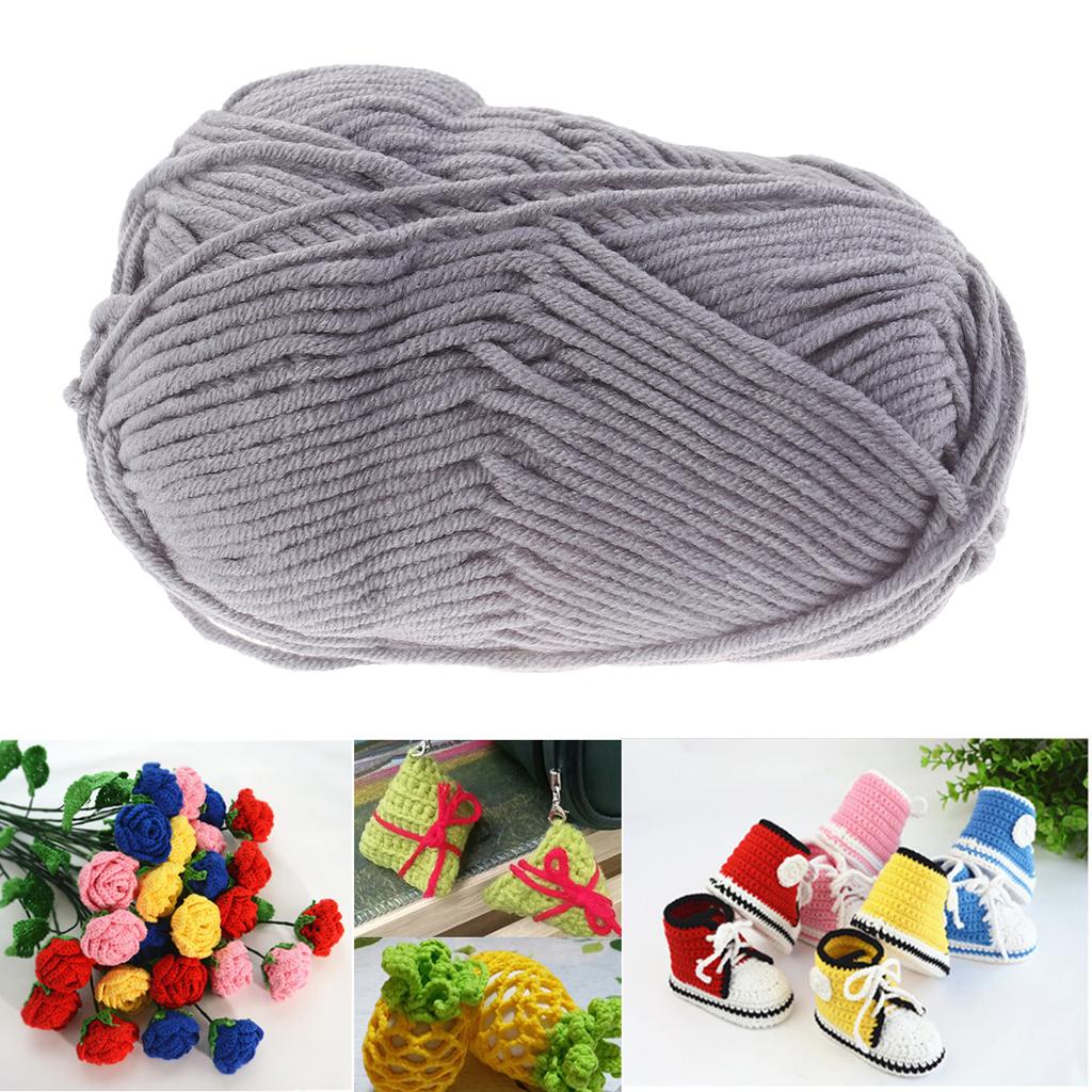 50G Milk Cotton Yarn Super Soft Skin Care Cashmere Blend Warm Easy Care Tumble Dry Normal for Knitting Crochet Accessories and