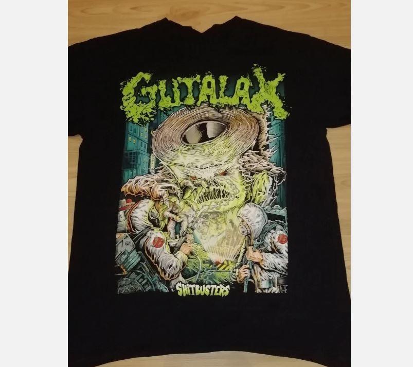 Gutalax Shitbusters Concert Tour 2024 Black All Size Shirt BL779 Unisex T-Shirt L