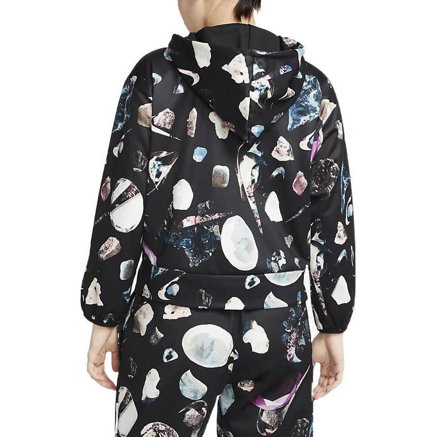 Nike Sweatshirts Women's Black Hooded Moderate Other DQ6816-010