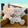 Plush Elephant Toy Animal Cartoon Cute Doll Room Decoration Child Gift Holiday