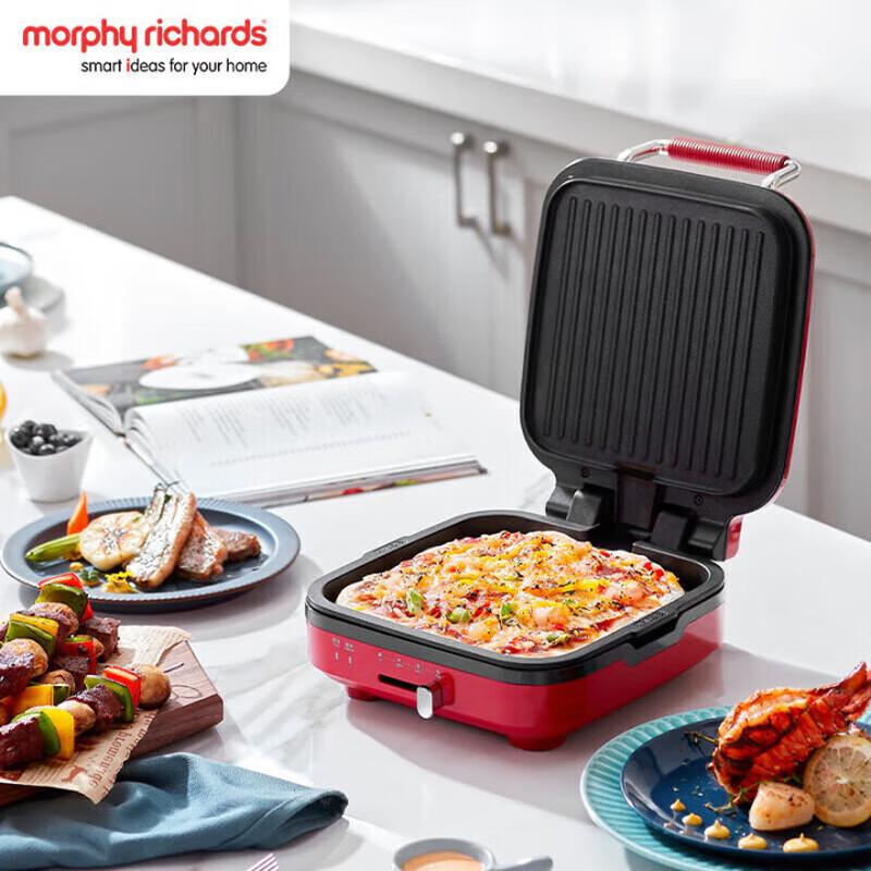 Morphy Richards Electric Sandwich & Pancake Maker CN plug (adapter included)