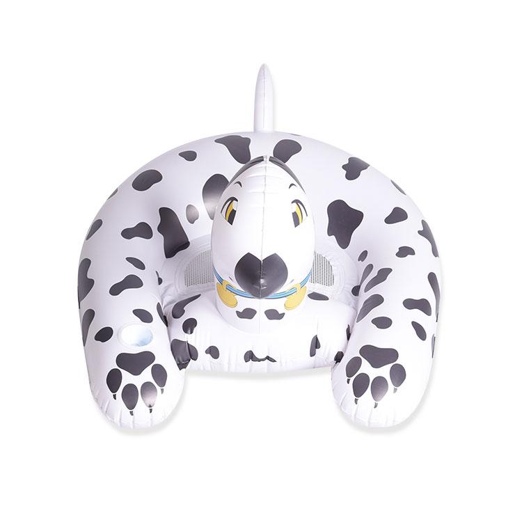 Factory Pool Floats Spotty Dog Inflatable Pool Toys for Kids Beach Floating Inflatable Lounge Chair белый