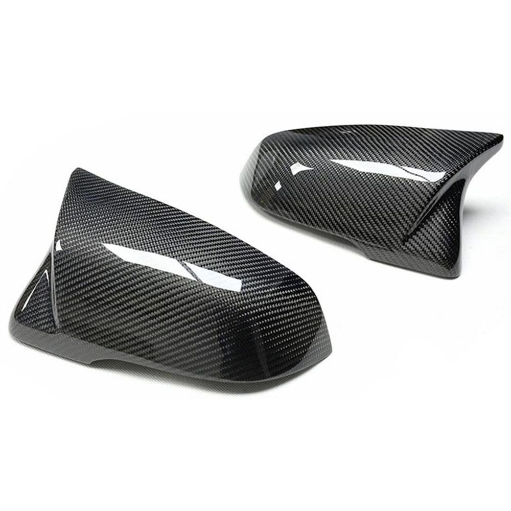 Carbon Fiber Replacement Mirror Cover Cap For Toyota Supra A90 M Style 2020-2024