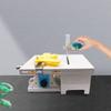 750W Lapidarsäge mit flexiblem Schaft, Multifunktionale Mini-Tischsäge 10000 U/min Einstellbare Geschwindigkeit, Schneid- & Poliersägen für Gestein