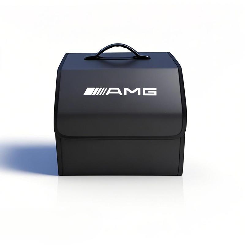 Organizzatore Pieghevole in Pelle per Bagagliaio Auto Impermeabile Contenitore di Stoccaggio Posteriore per Veicoli Per Mercedes Benz AMG Classe E S C A GLE GLS CLA CLE GLC CB1