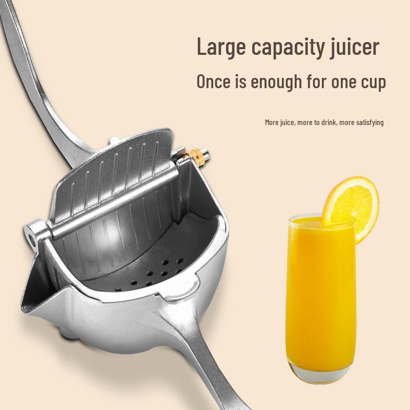 Compact Manual Juicer for Oranges, Pomegranates, and Lemons