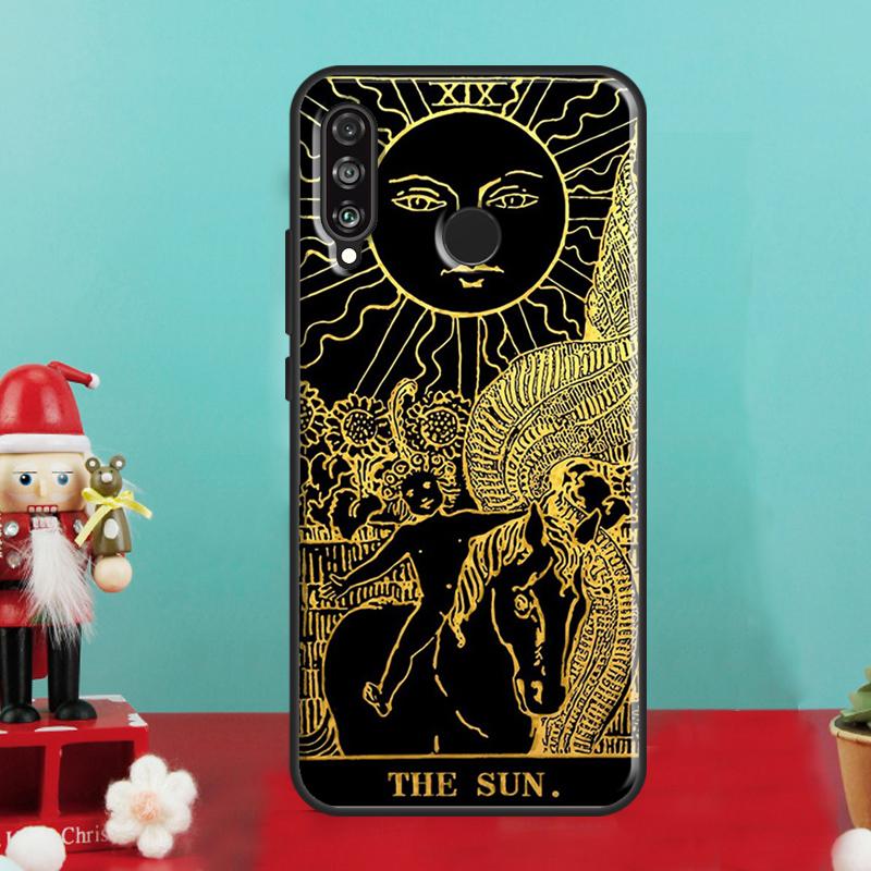 The SUN Tarot card For Huawei Nova 5T 10 9 SE 12s 11i 12i Y91 Y90 Y60 Y70 Y72 Y61 P20 P30 P40 Lite P60 Pro Case