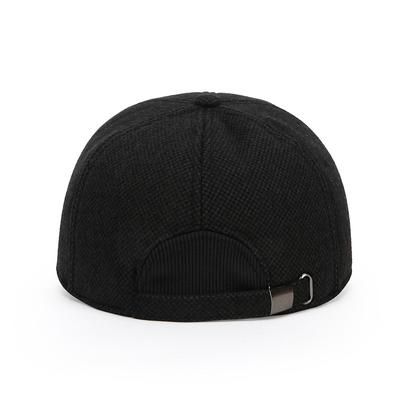 Men'S Hats Winter Middle-Aged And Elderly Baseball Caps Keep Warm Dad, Grandpa, Old Man, Ear Protectors, Peaked Caps Thickened Woolen Caps