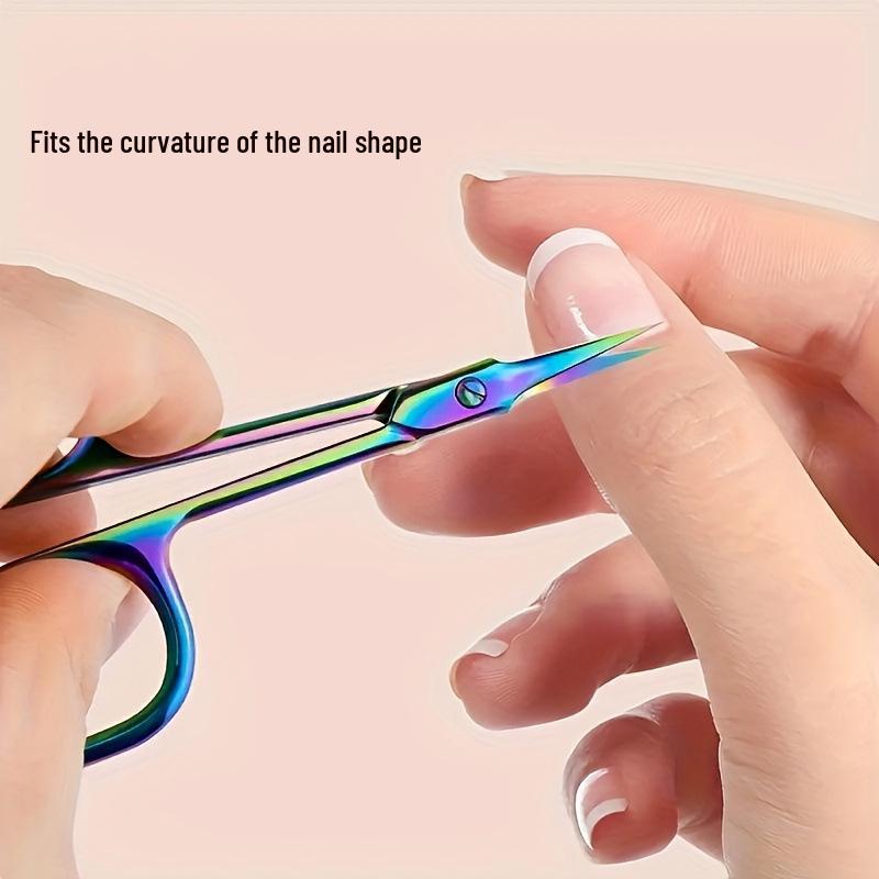 Russian Style Stainless Steel Cuticle Nipper and Ingrown Nail Scissors