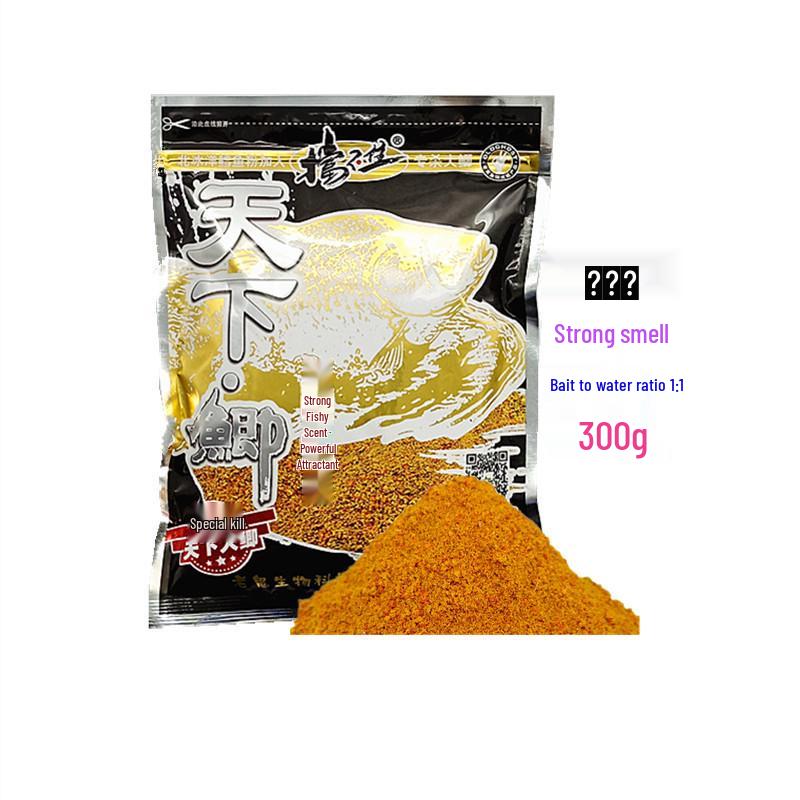 Tianxia Ji 300g Wild Reservoir Crucian Carp Fishing Bait - 60 Bags