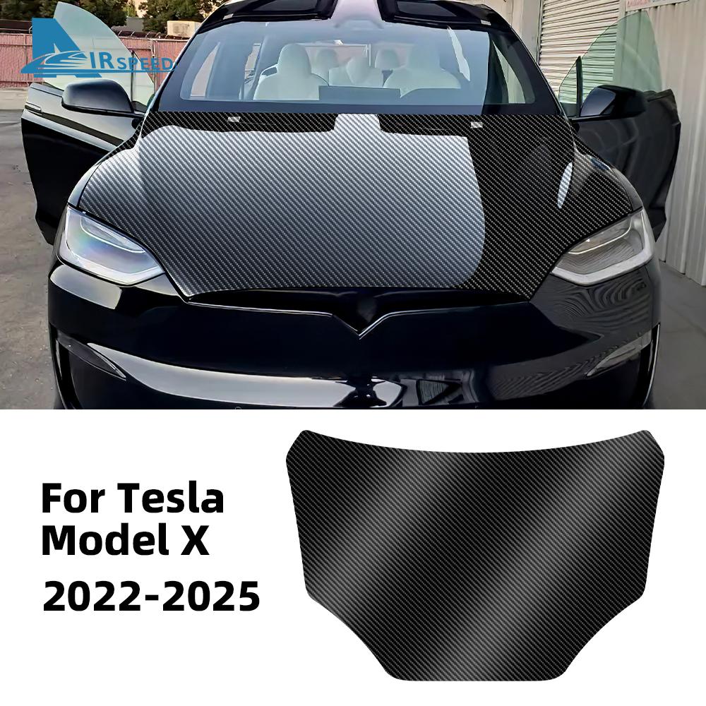 Carbon Fiber Pattern PPF Car Paint Protection Engine Film Trim for Tesla Model X Model S 2016-2018 2019 2020 2025 2025 2025 2025
