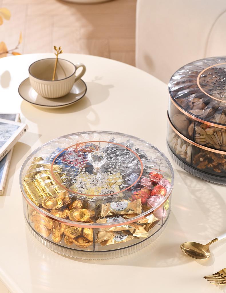 2024 Mehrzweck-Obst- und Snackschale für Wohnzimmer-Couchtisch