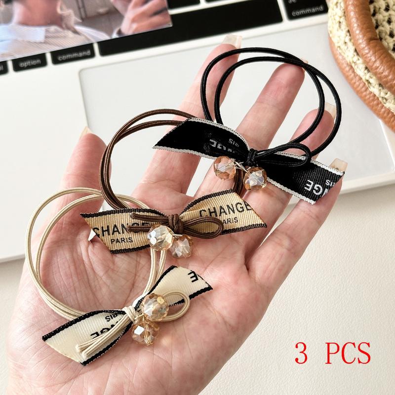 

3/5 шт. Темперамент Елегантний Французька Камелія Перлина Гумка для волосся Аксесуари Гумки для волосся