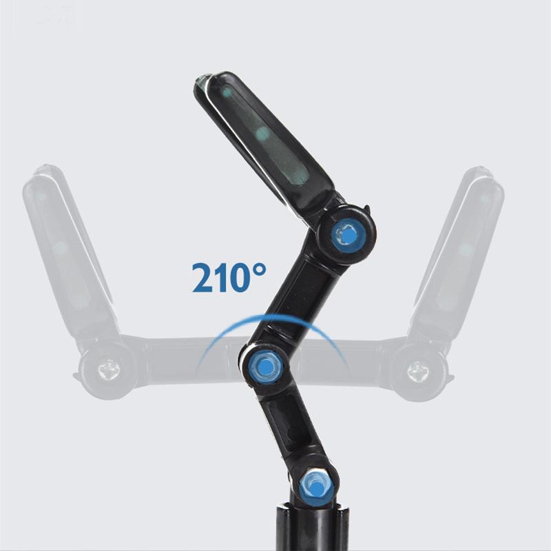 Fishing Bracket Bridge Raft Fishing Rod Rack Non-Slip Luminous Reinforced Pole Bracket Rear Hanging Fishing Supplies Accessory