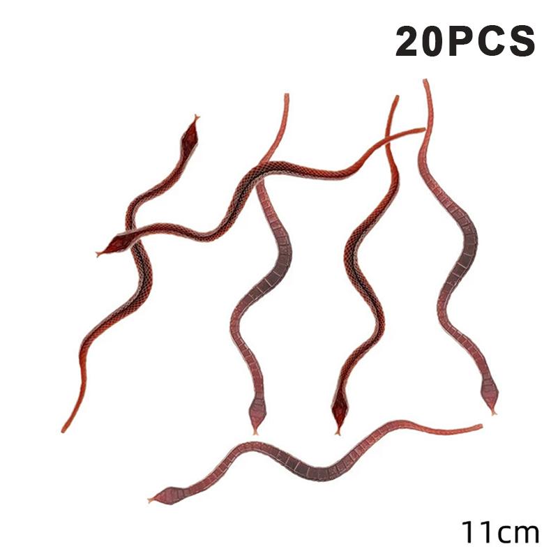 20Pcs Halloween Simulation Bug Cockroach Spider Centipede Scorpion Plastics Prank Bug Funny Halloween Diy Decoration