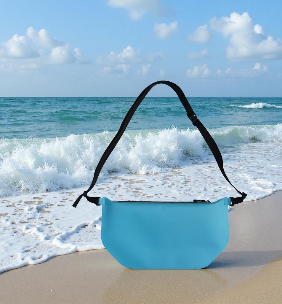 Waterproof smartphone case with airtight zipper made of thick TPU compatible with iPhone Pro closure, material, 17/16/15/14 Max.