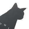 Nitori (NITORI) Moving Tail Wall Clock, Black Cat, Width 15.5 x Depth 5.5 x Height 39cm, 8172687