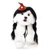 Double Ponytail Pet Wigs - Christmas & Halloween Dog Accessories