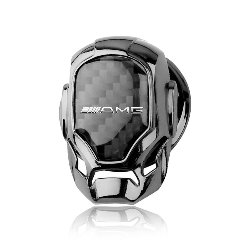 1Pcs Car One-Click Start Buttons Protective Cover Decoration For Mercedes Benz AMG GLE GLS GLC CLA GLB ML W204 W206 W205 W212 W203