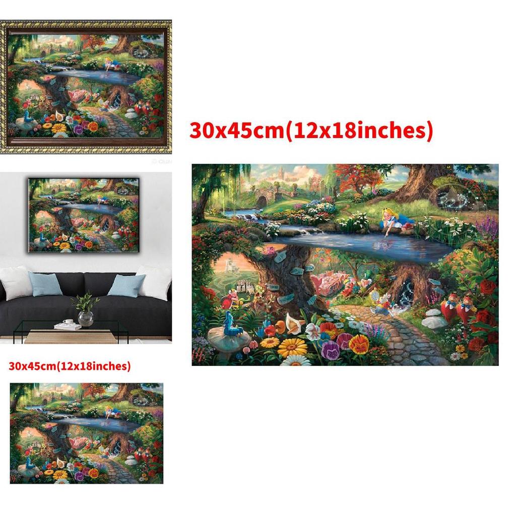 Meerjungfrauenprinzessin Leinwand Wandkunst Modernes Märchen Schlafzimmer Kinderzimmer Dekorative Malerei