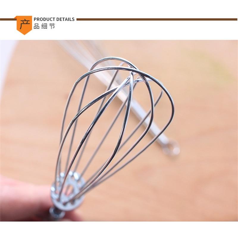 Stainless Steel Manual Egg Whisk, Kitchen Baking Cream Egg Beater Mixing Stirring Tool