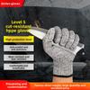 Level 5 Cut-Resistant HPPE Gloves Gardening Wear- Tear-Resistant Safety Protective Cut-Proof GlovesCustomizable Direct