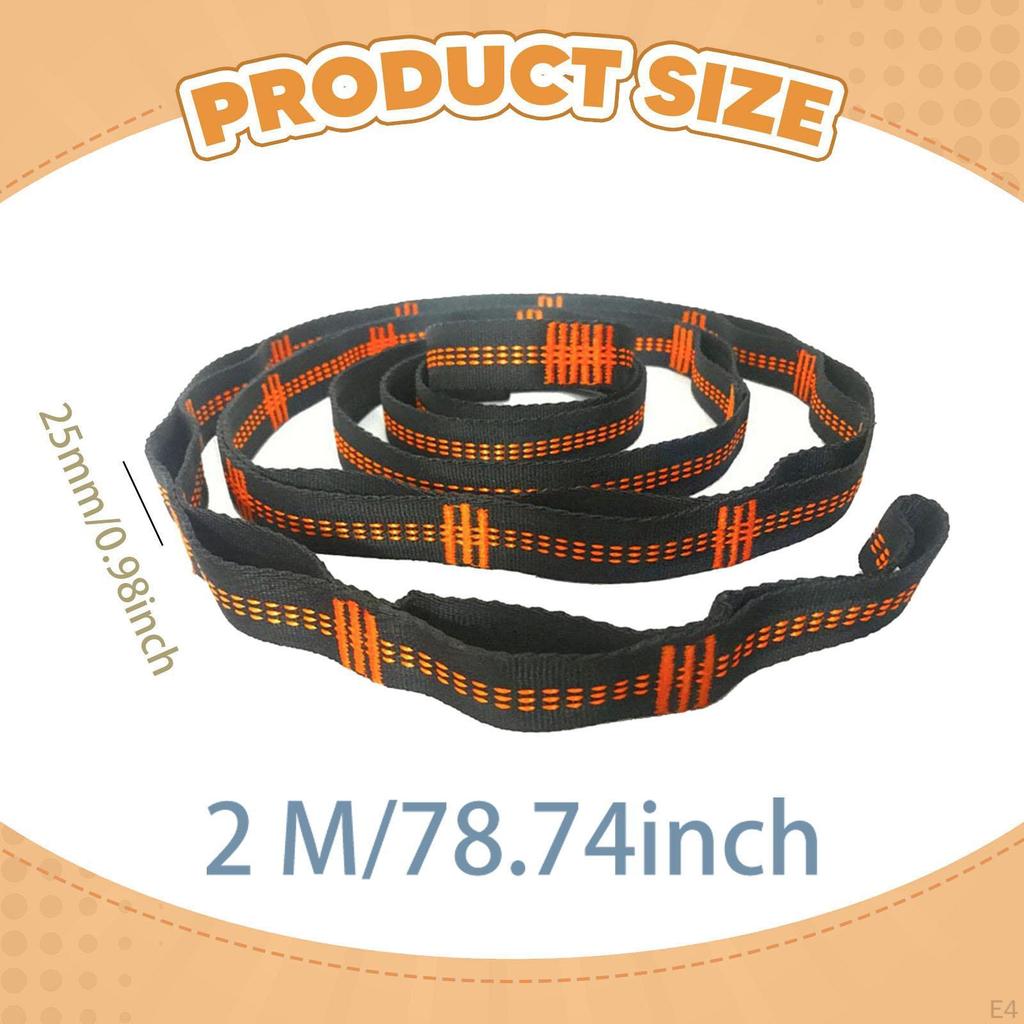2x Tree Swing Hanging Straps for Party Hammock Hangings Chair