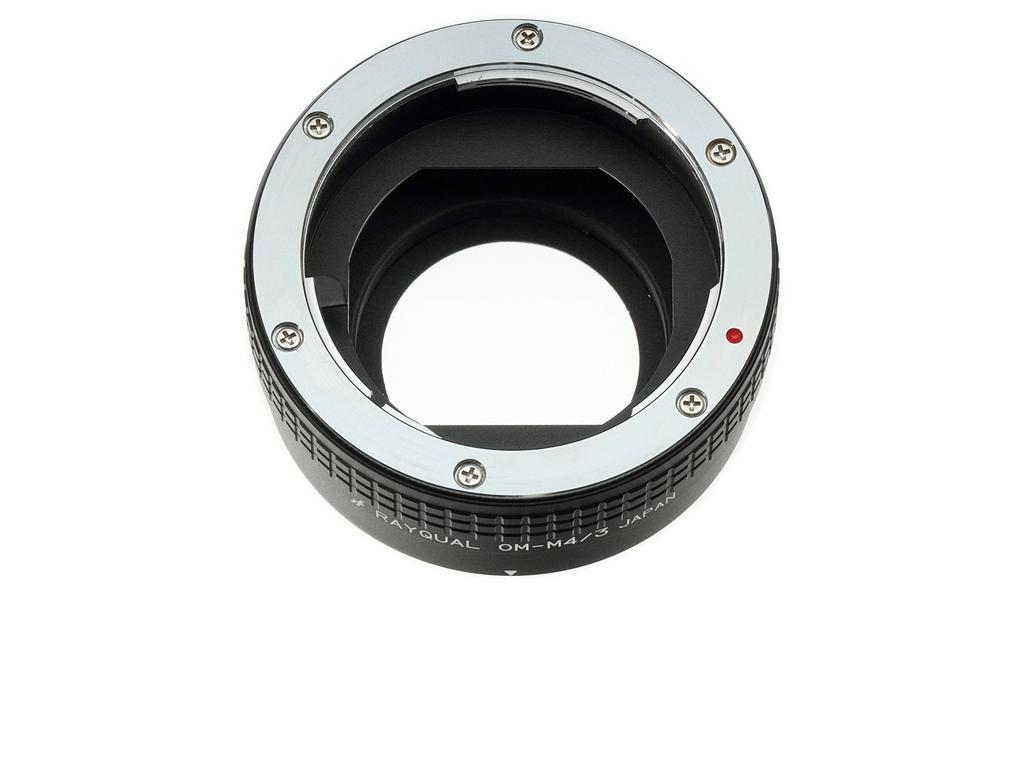 Rayqual Lens Mount Adapter for Olympus OM Mount Lenses to Micro Four Thirds Mount Bodies Japanese-made (OM-MF)