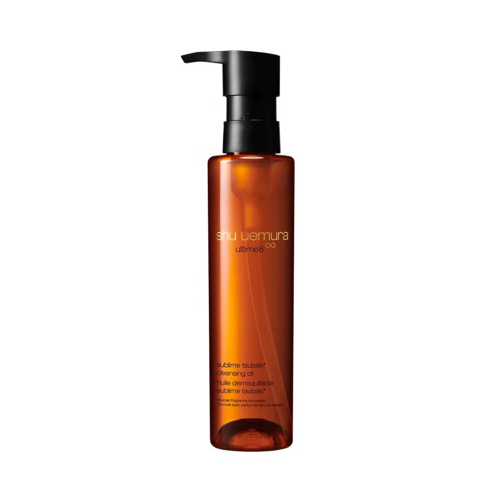 Shu Uemura Sublime Tsubaki Cleansing Oil 150ml Makeup Remover for Face & Eyes Gentle Cleansing