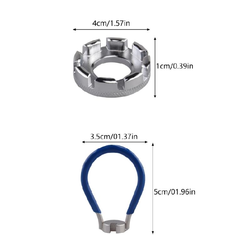Durability Bicycles Spokes Wrenches Adjust Spokes Tool Bike Repair Tool for Smooth Wheel Adjustments