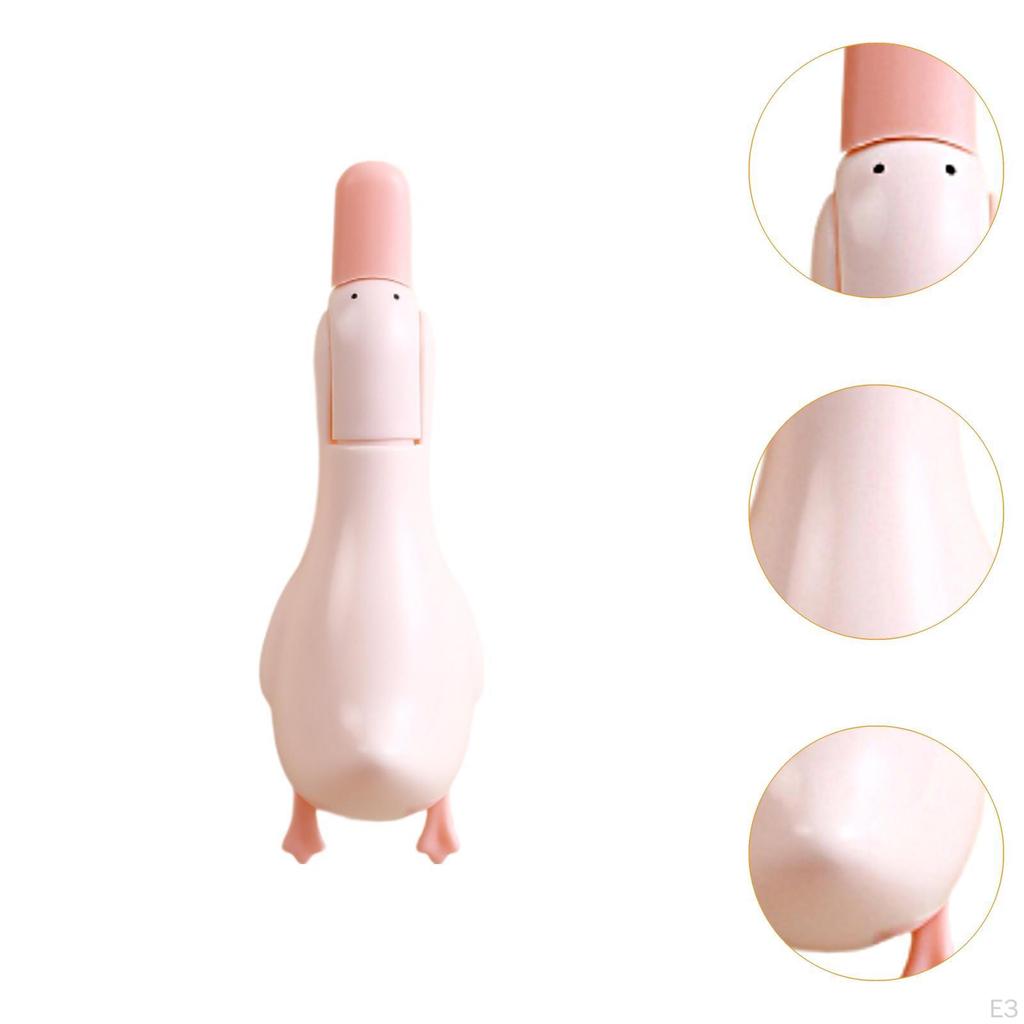 Adorable Duck Hair Catcher Clip Drainer Cleaning Gadgets Space Saving Efficient Portable 2 in 1