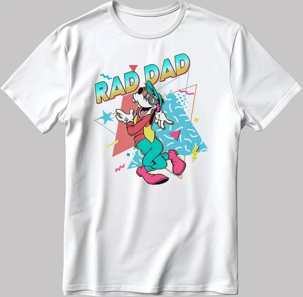 A Goofy Movie Rad Dad White TShirt Size S4xl S