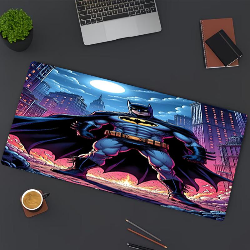 Batman Print Mouse Pad, for Keyboard Pad Laptop PC Mat for Office Home Use, Desk Decor, Perfect Birthday Gift for Gamers