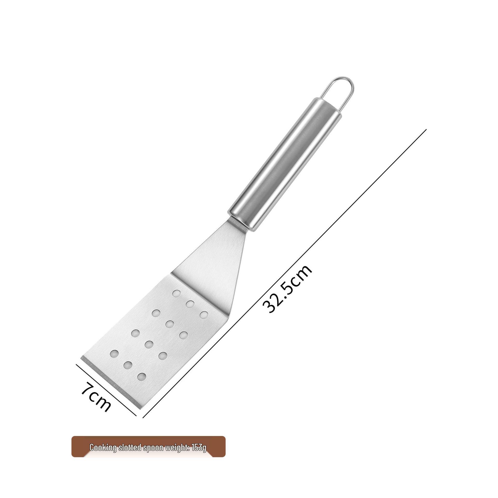 Stainless Steel Teppanyaki and Pancake Spatula Set – Flat, Slotted, and Cake Spatulas for Roti Making