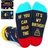 HAPPYPOP Birthday Gift Ideas for Kid - Socks for 4-6 10-12 Year Old Boy, Funny Sock for Son