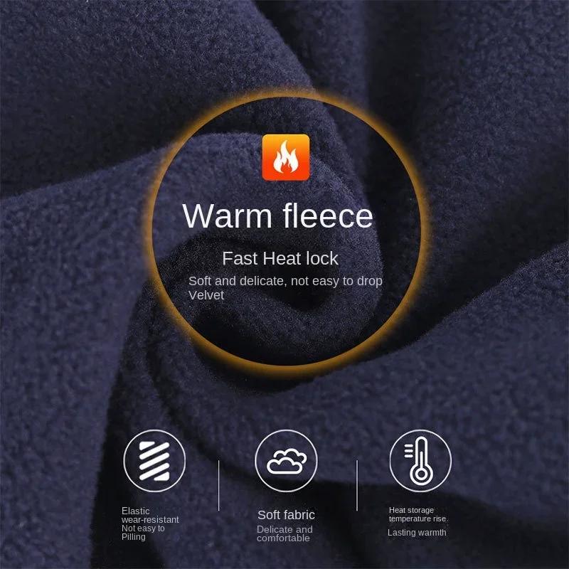 Ski Mask Balaclava Caps for Men Sports Warmth Bicycle Helmet Winter Outdoors Polar Fleece Cycling Hat TravelWindproof Face Cove