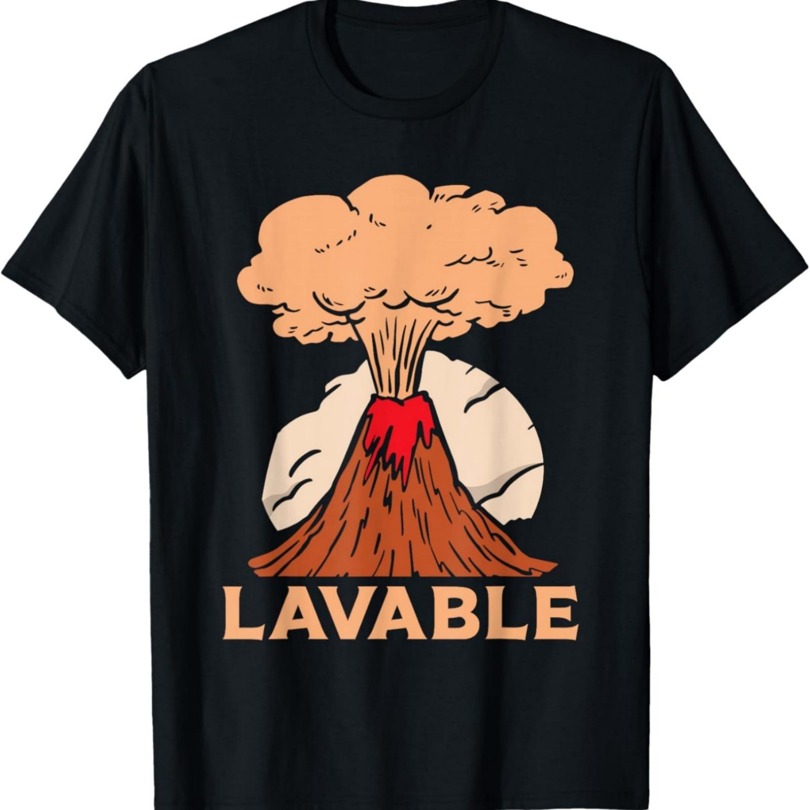 Lavable Volcanic Volcanoes Geology Lava Volcanoe T-Shirt XXXXXL разноцветный