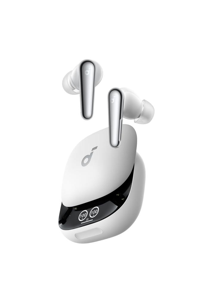 Anker Soundcore Liberty 4 Pro completely wireless noise canceling with pressure sensitive swipe technical standards Pearl white (Bluetooth 5.3)