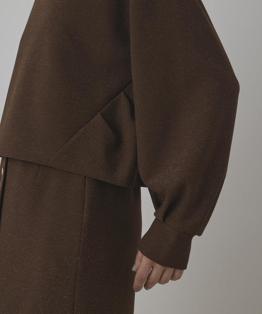 [Grace Continental] Modern 25AW Lame Cut Top (Women's)